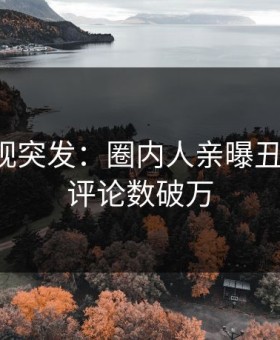 星空影视突发：圈内人亲曝丑闻全程，评论数破万
